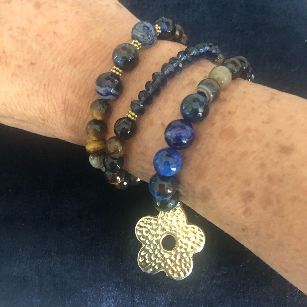 Set of three $36; Individual $15